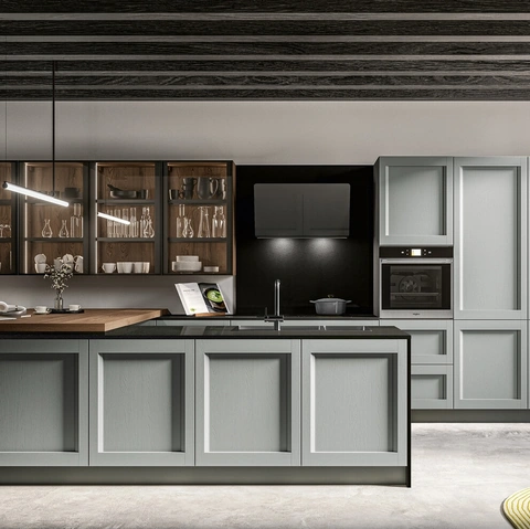 Cucina Moderna con penisola Frida 02 di Arredo3