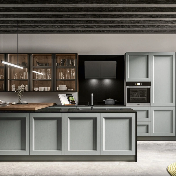 Cucina Moderna con penisola Frida 02 di Arredo3
