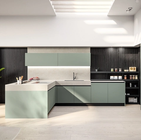 Cucina Moderna con penisola Cloe 01 di Arredo3