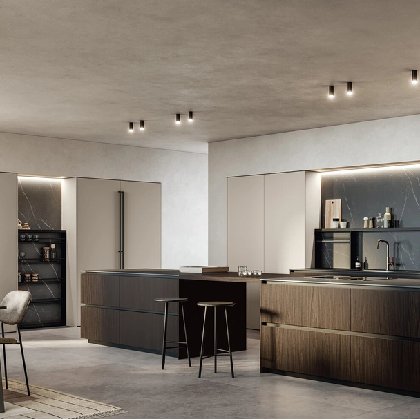 Cucina Moderna con isola Kalì 04 di Arredo3